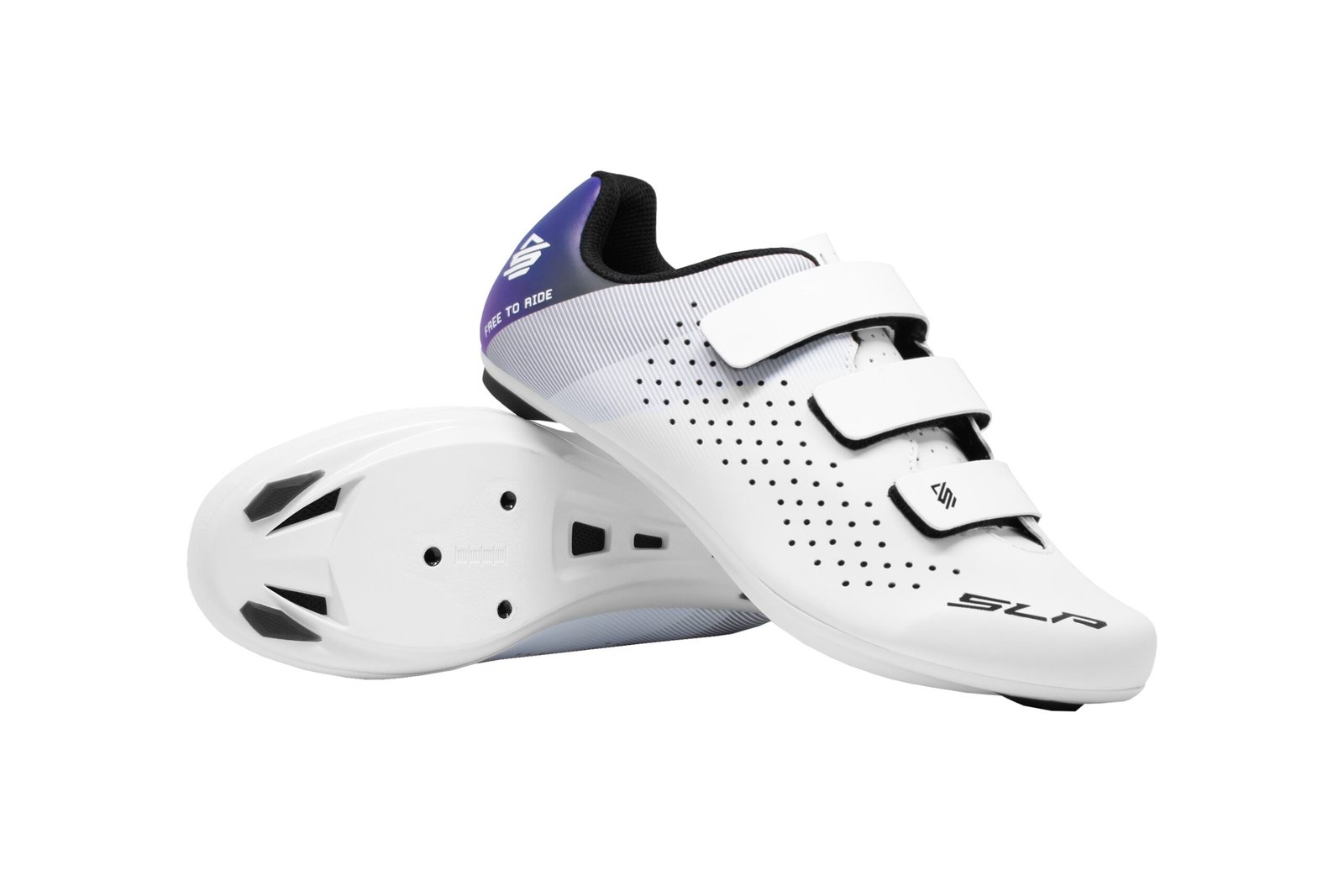 Zapatillas con velcro RUTA SD013 SLP - BLANCO